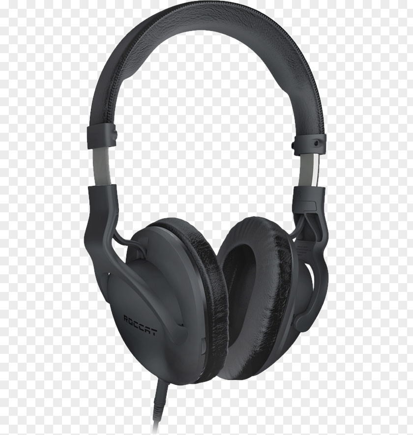 Computer Headset Microphone Headphones ROCCAT Cross 3.5mm Connector Circumaural Multi-platform Over-ear Stereo Gaming Xbox 360 PNG