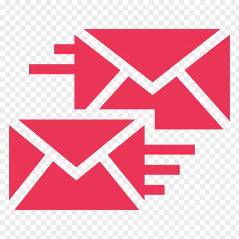 Email Pink Human Resource Management Business PNG