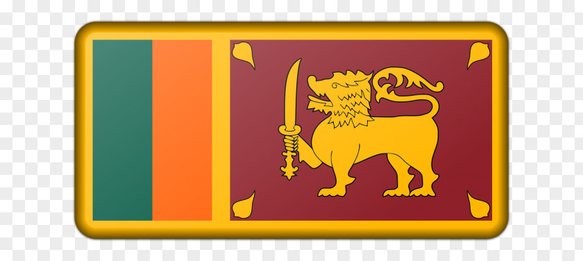Flag Of Sri Lanka National Matha PNG