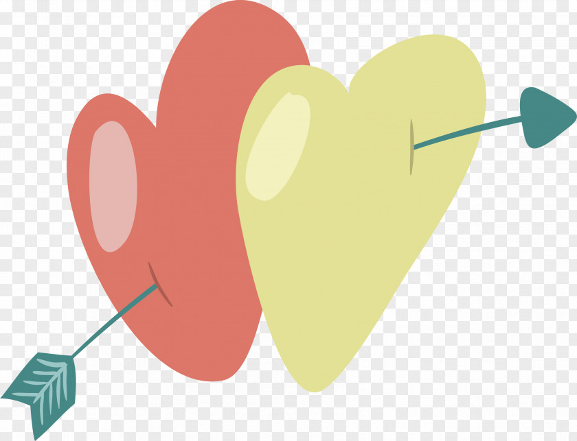 Piercing Heart Arrow Clip Art PNG