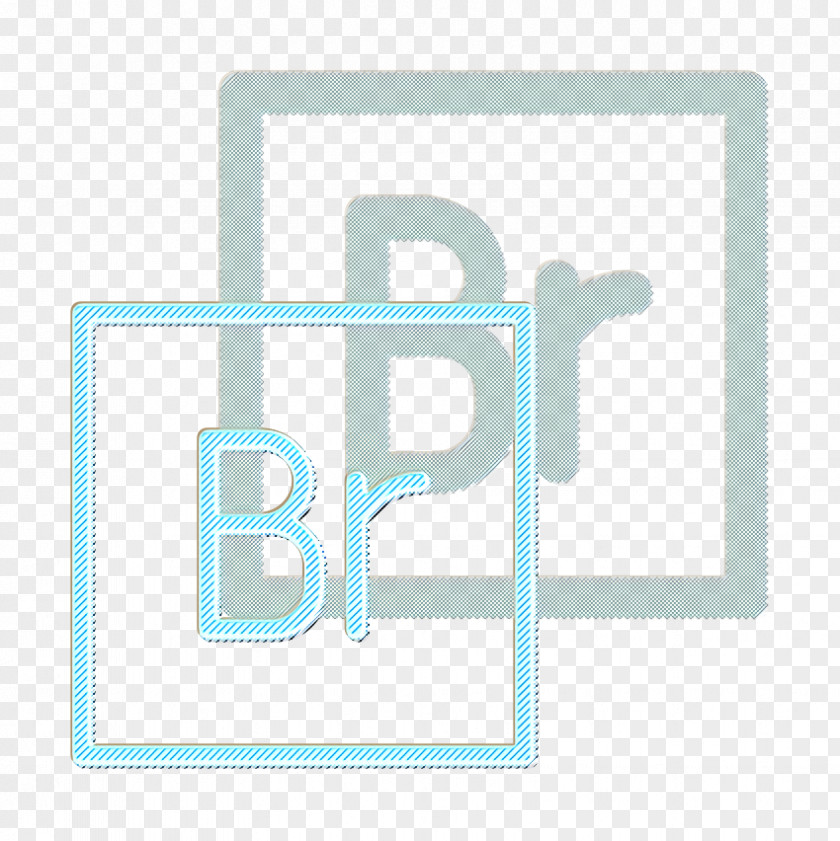 Rectangle Teal Adobe Logo PNG