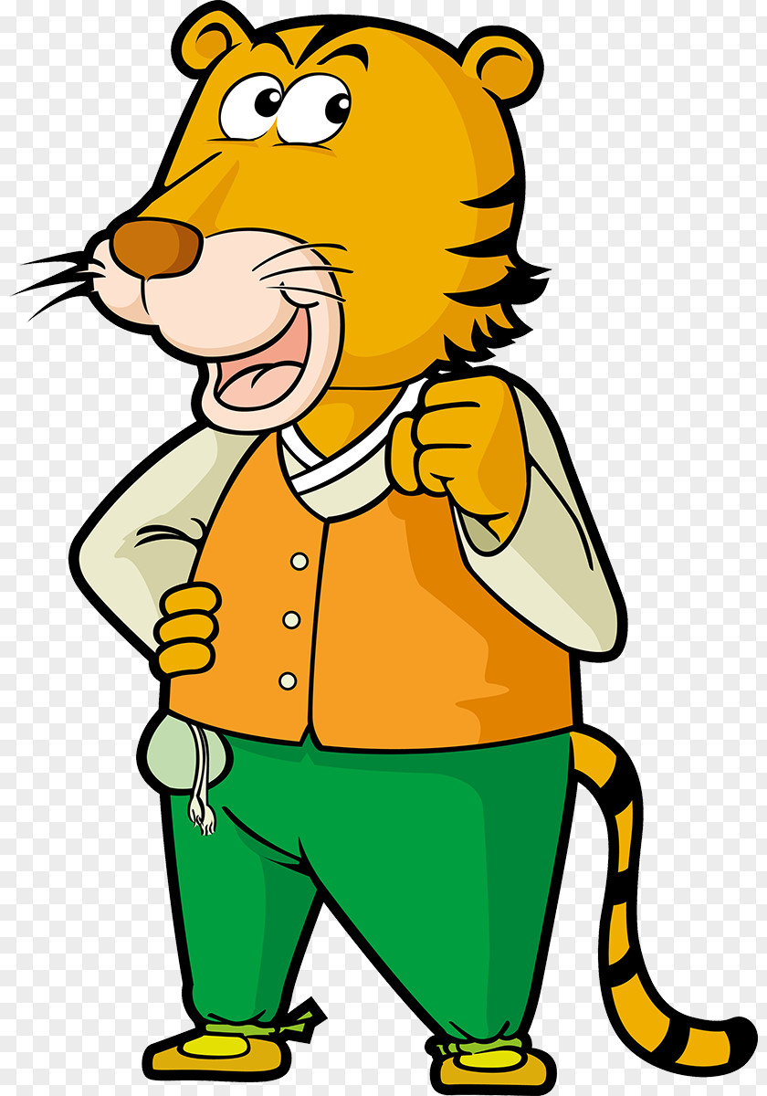 Tiger Cat Vector Graphics Image Cartoon PNG