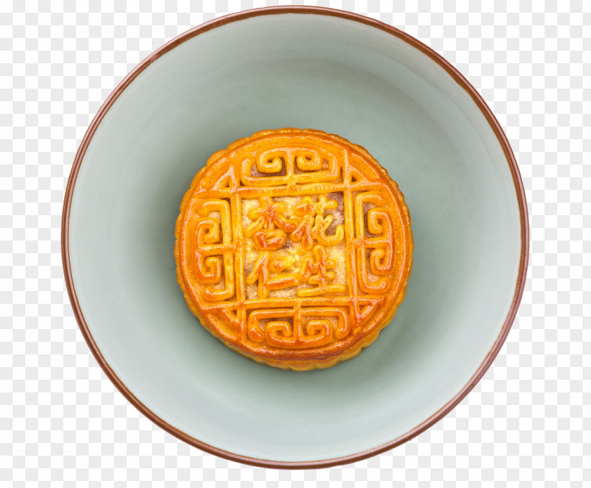 Almond Peanut Moon Cake Mooncake Dim Sum Food PNG