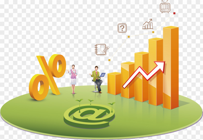 Business Technology Histogram Euclidean Vector Graphic Design PNG