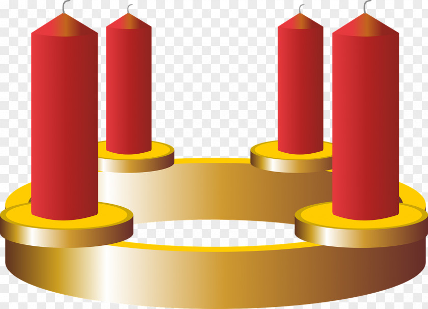 Candle Advent Wreath Sunday Christmas Clip Art PNG