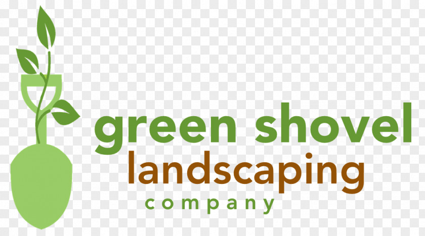 Design Sustainable Landscaping Logo Shovel PNG