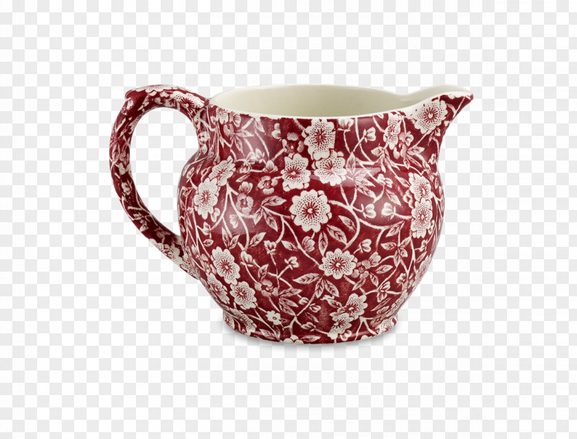 Mug Jug Burleigh Pottery Tableware PNG
