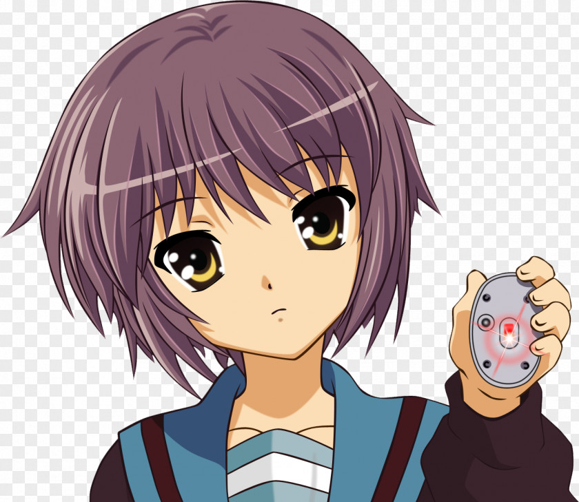 Yuki Nagato Itsuki Koizumi Mikuru Asahina Kyon Haruhi Suzumiya PNG