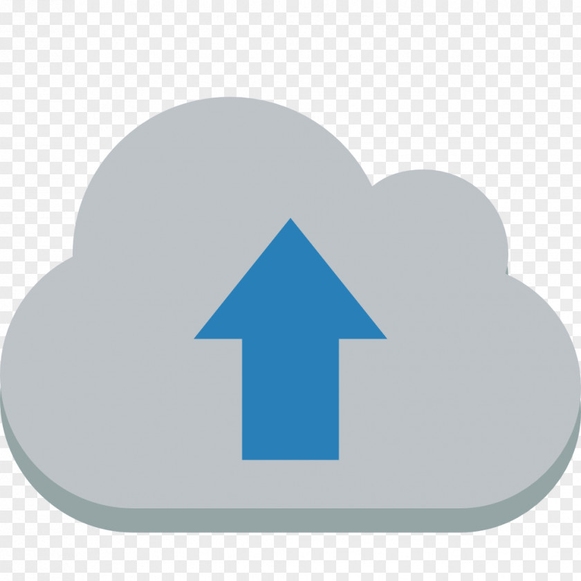 Cloud Up Symbol Logo Font PNG