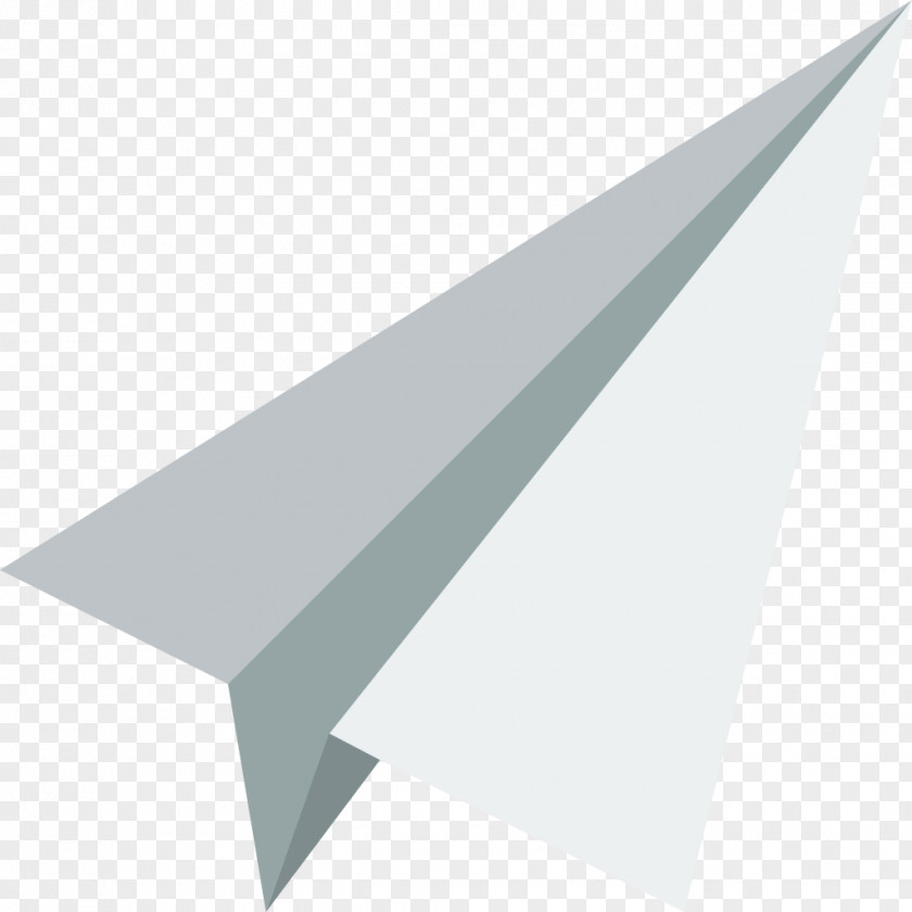 Paper Plane Triangle Line Wing PNG