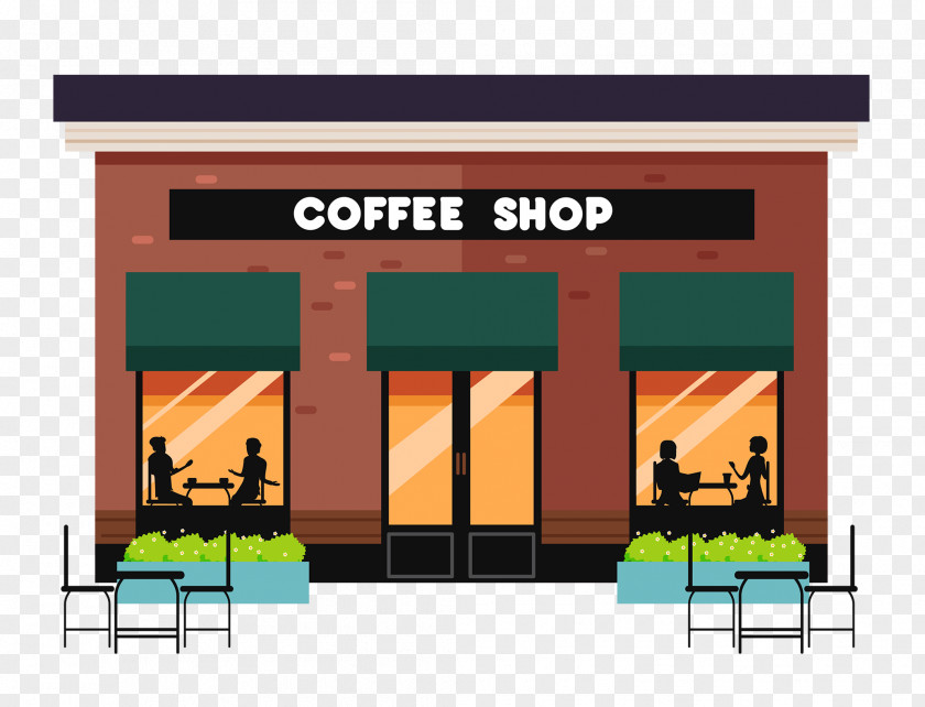 Cafe Coffee Image Bistro Illustration PNG