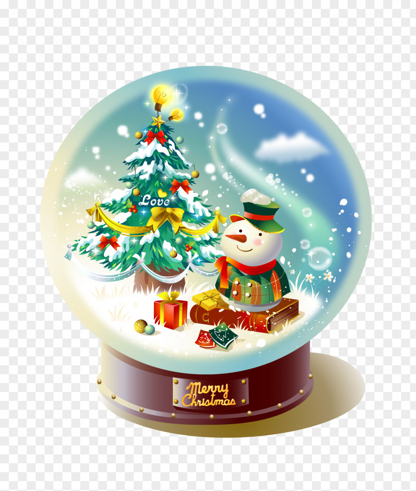 Christmas Crystal Ball PNG