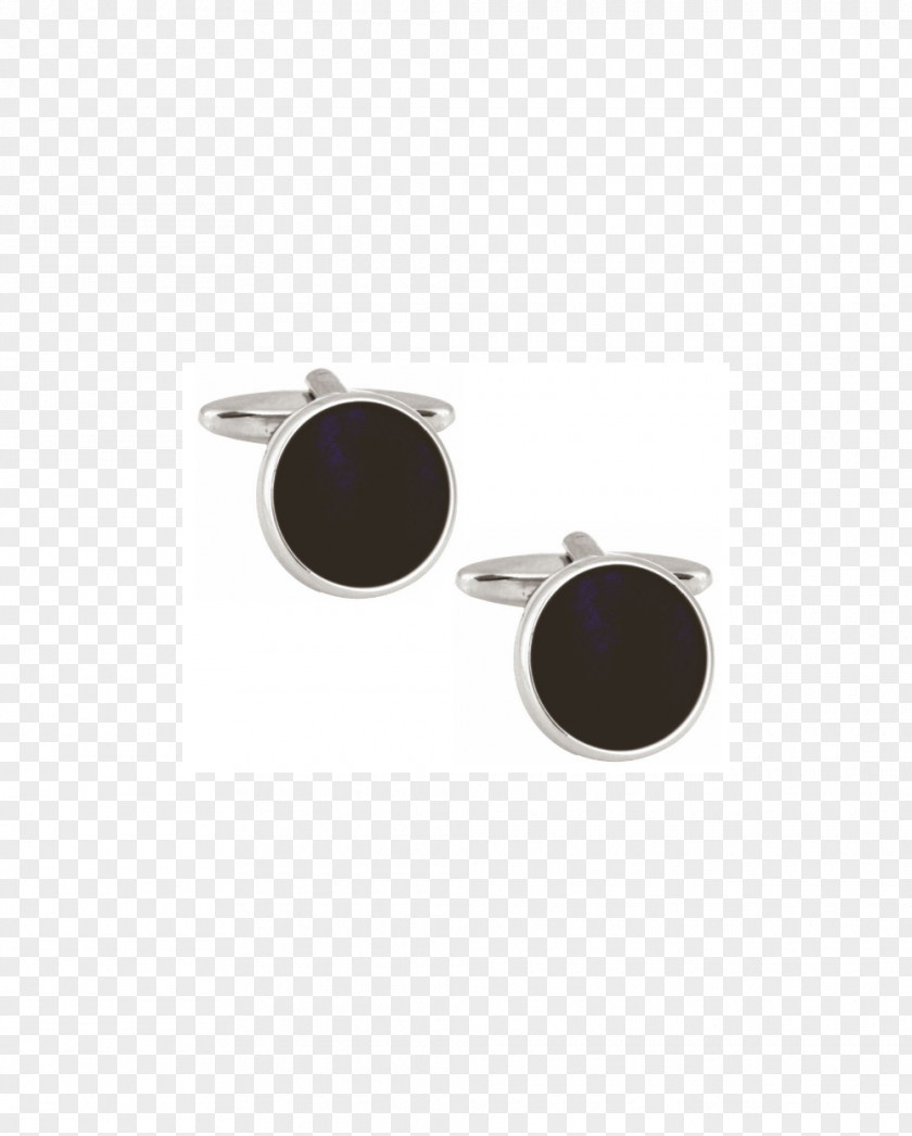 Cufflinks Earring Product Design Onyx Silver PNG