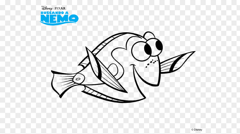 Rox Rouky Marlin Finding Nemo Coloring Book Pixar Character PNG