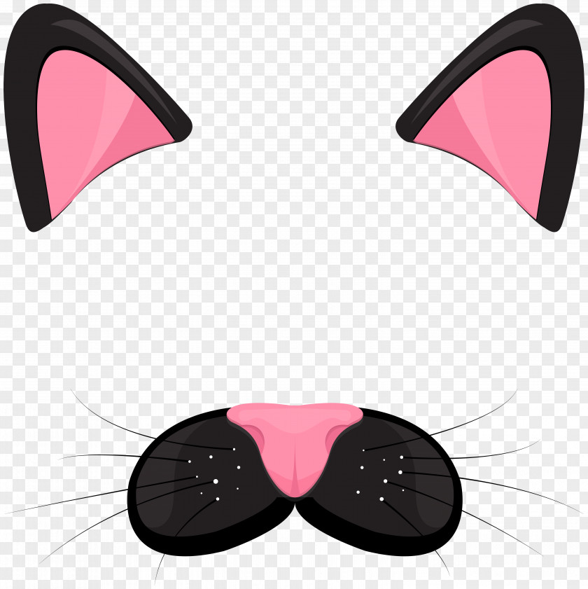 Cartoon Cat Ears Ear Clip Art PNG