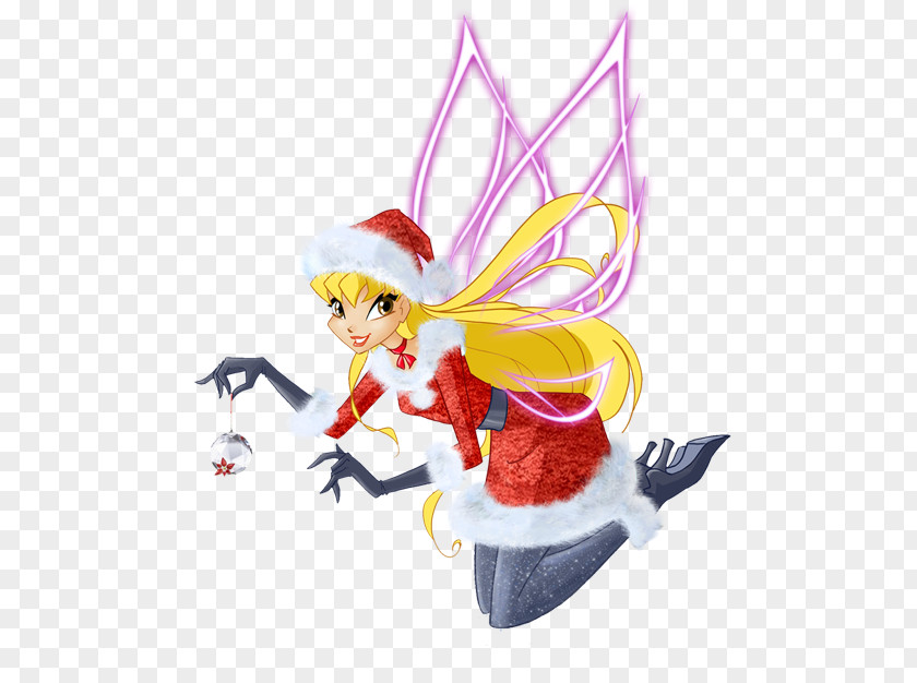 Christmas Stella Bloom Winx On Earth Fairy PNG