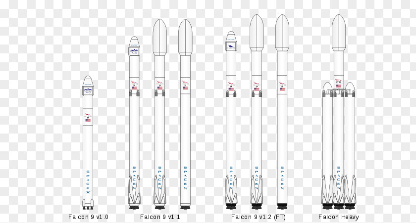 Falcon Heavy Test Flight 9 V1.1 PNG test flight v1.1, falcon clipart PNG