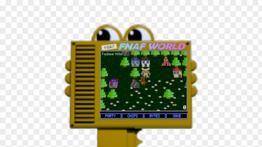 Fnaf World Microcontroller PNG