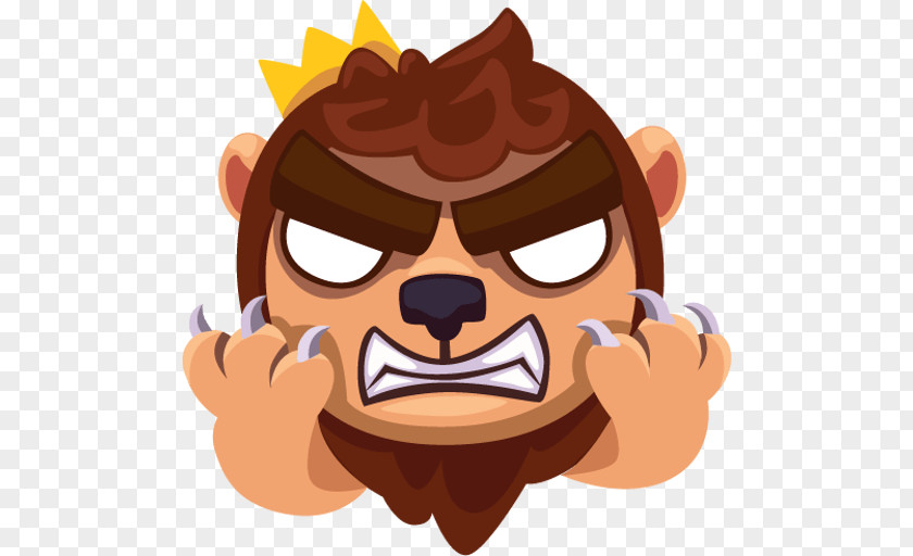 Lion Leo The Sticker Telegram Clip Art PNG