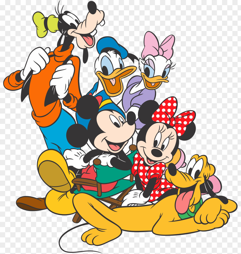 Minnie Mouse Daisy Duck Pluto Donald Mickey PNG