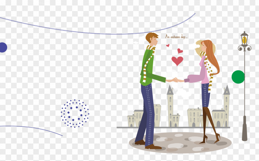 Cartoon Couple Drawing Significant Other Illustration PNG