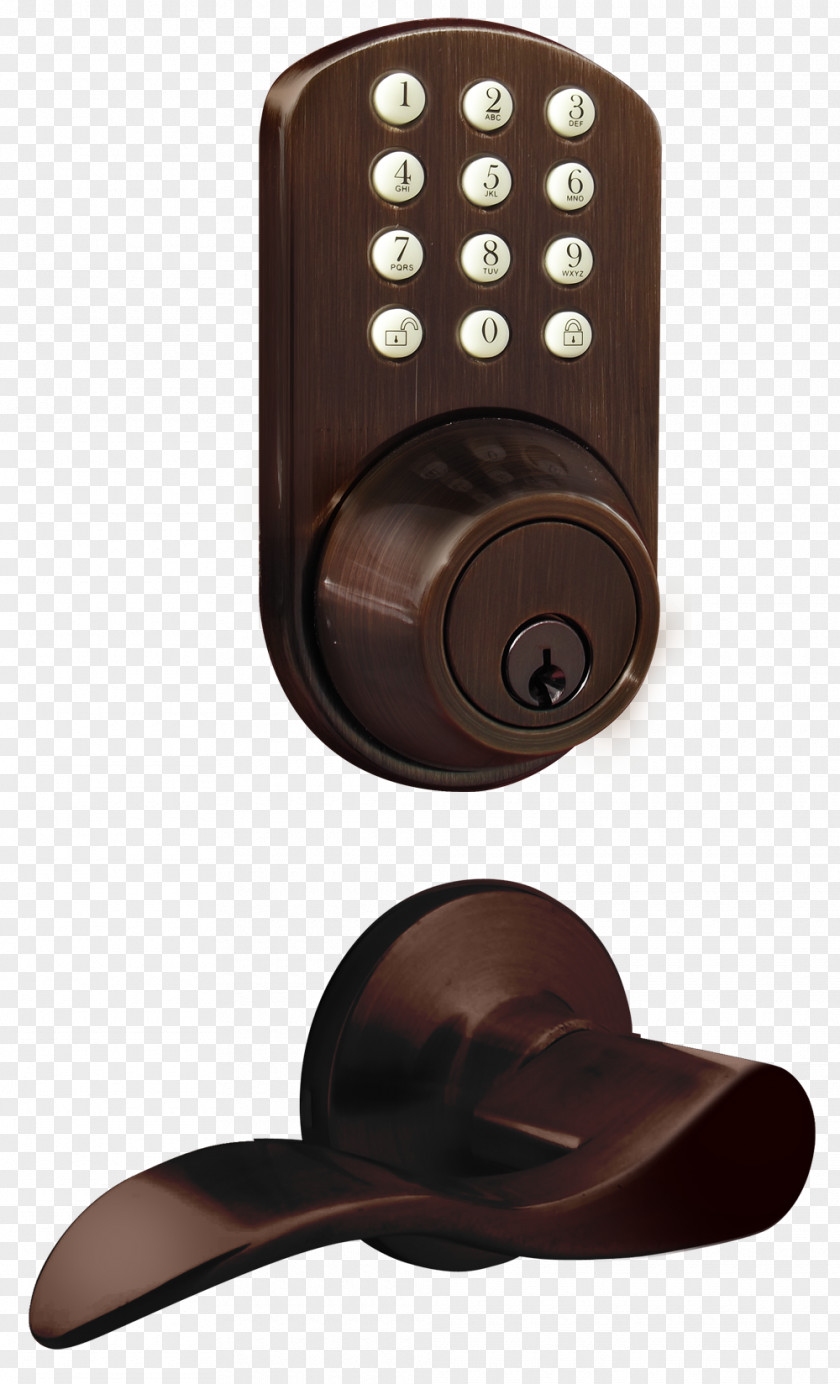 Door Dead Bolt Keypad Lock Handle PNG