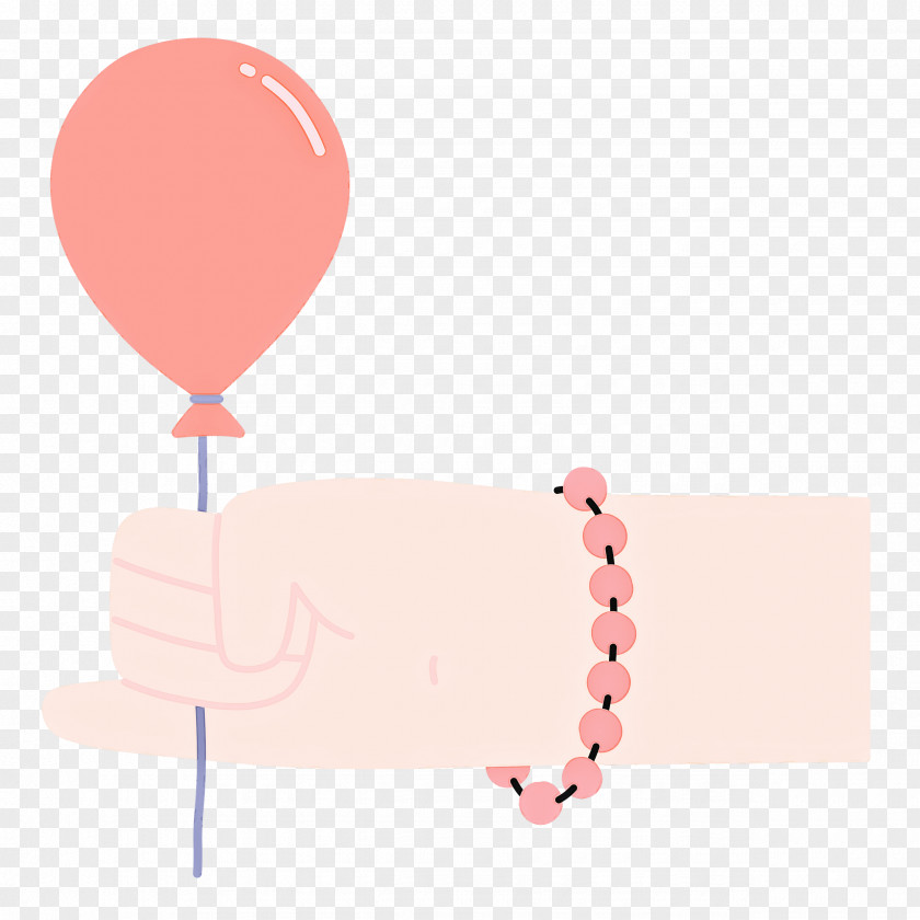 Hand Holding Balloon PNG