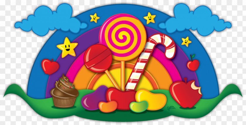 Lollipop Candy Land PNG