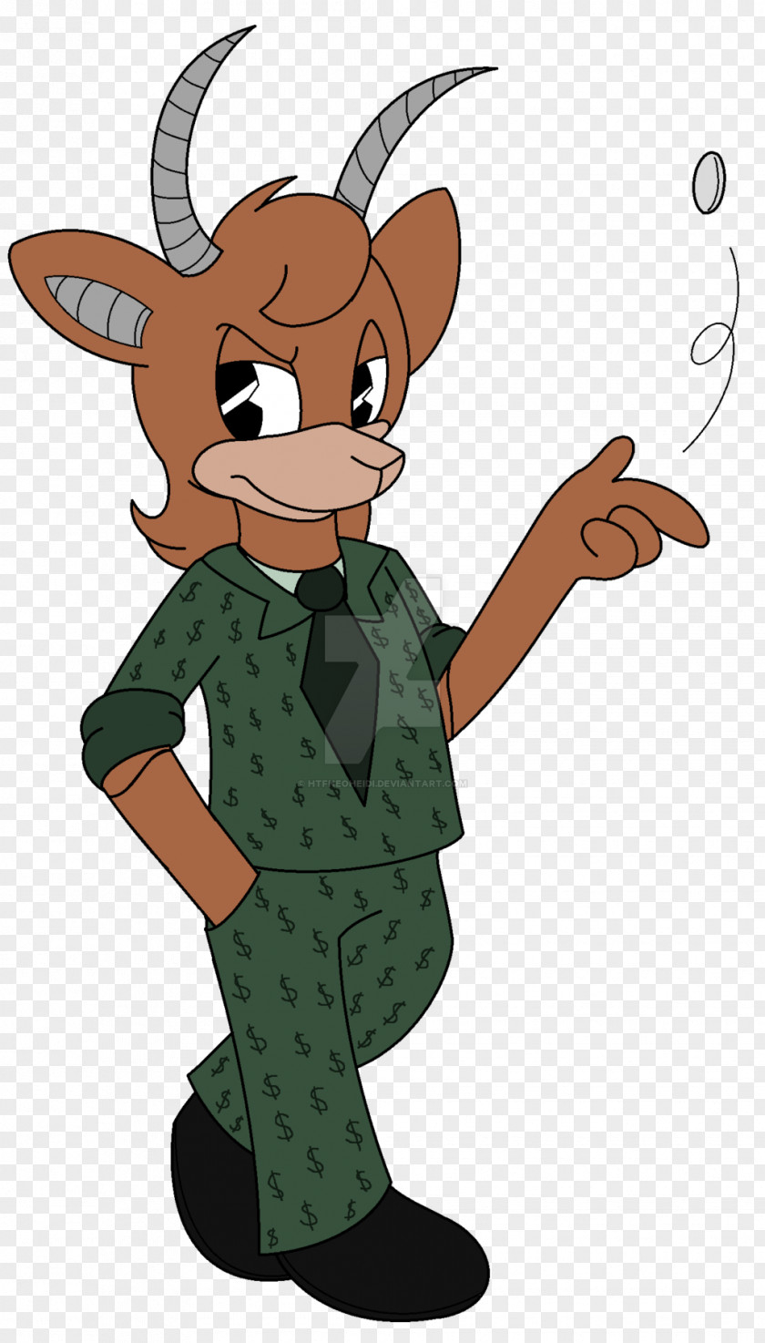 Bucks Mammal Mascot Character Clip Art PNG