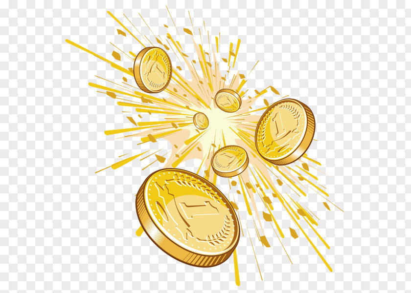 Coins PNG clipart PNG