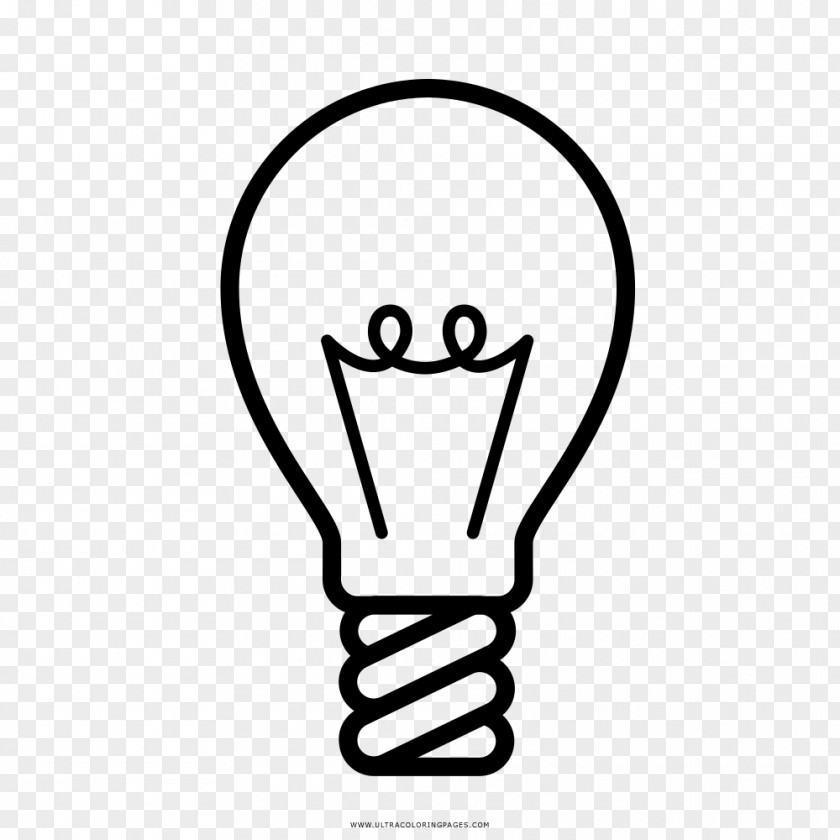 Lamp Drawing Incandescent Light Bulb Coloring Book PNG