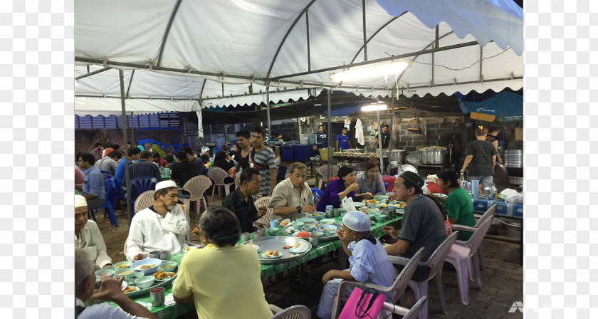 Muslims Celebrate Ramadan Karim Community Chao Phraya River Muslim Bangkok PNG