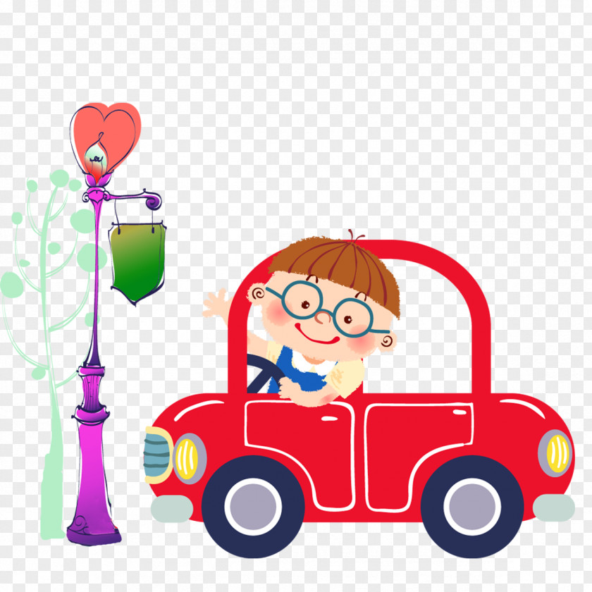 Road Sign Element Animation Cartoon Illustration PNG