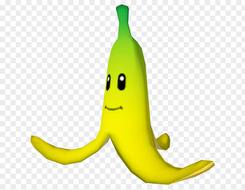 Banana Super Mario Kart 8 64 PNG