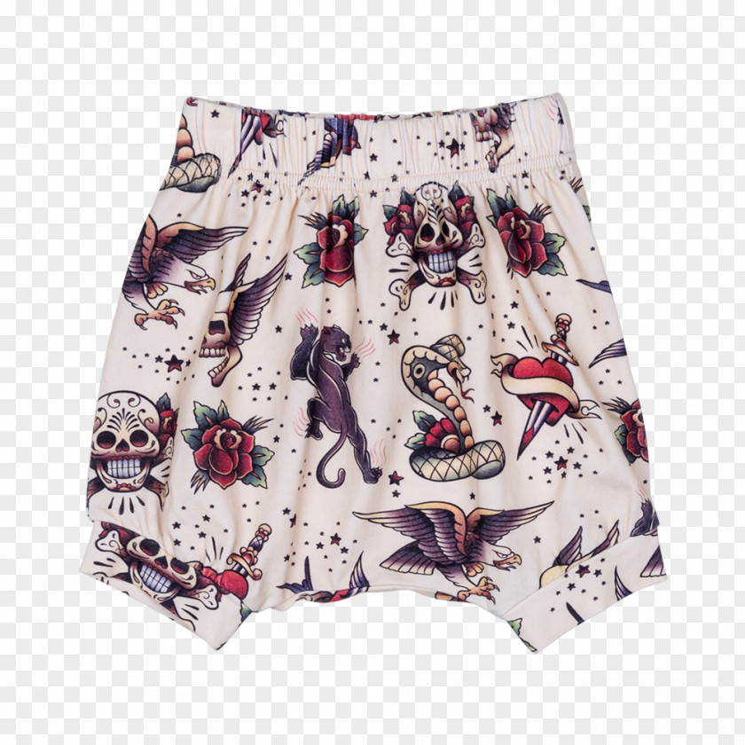 Crochê Underpants Sweater Shorts Tattoo PNG