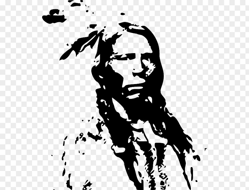 Indian Crazy Horse T-shirt Clip Art PNG