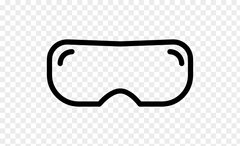 Line Goggles Angle White Font PNG