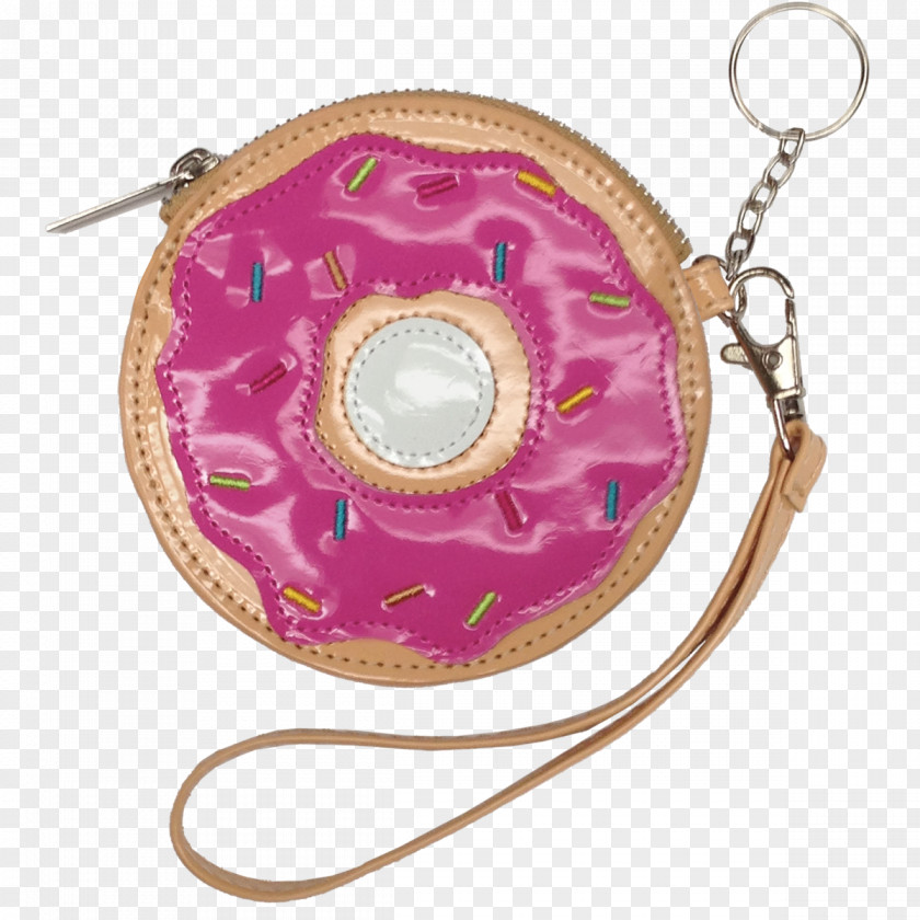 Purse Donuts Coin Clothing Accessories Handbag Key Chains PNG