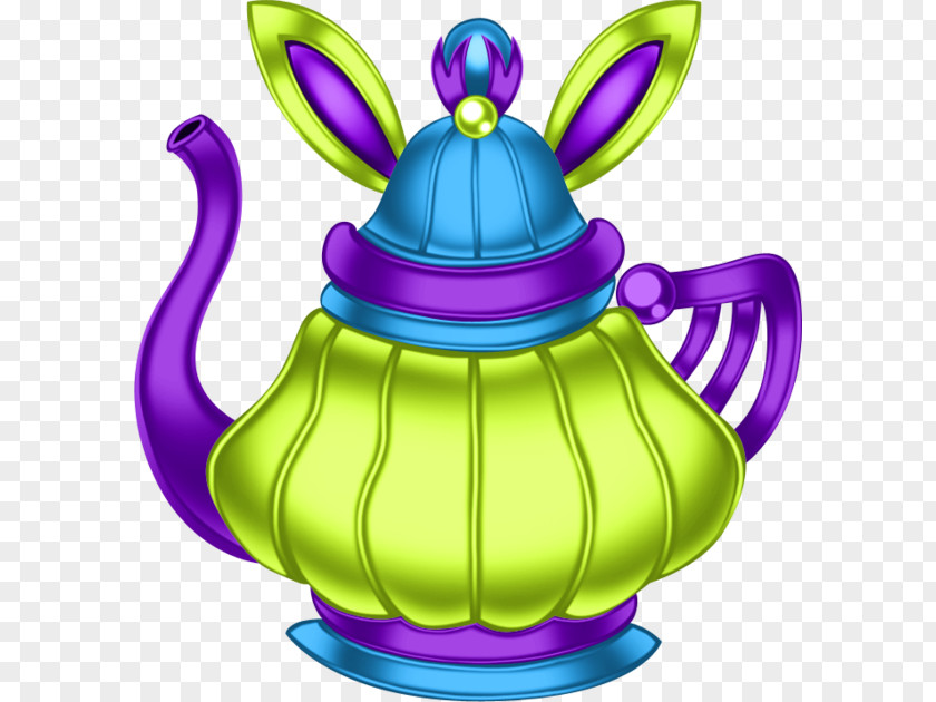 Rabbit Water Bottle Teapot Kettle Clip Art PNG