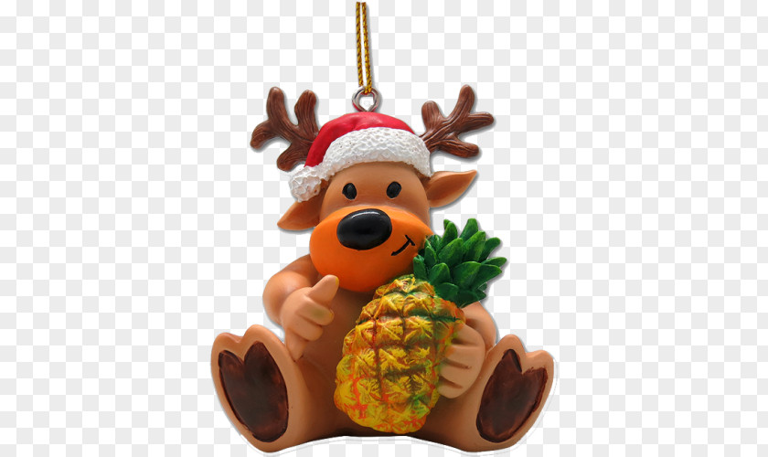 Reindeer Christmas Ornament Mele Kalikimaka Tree PNG