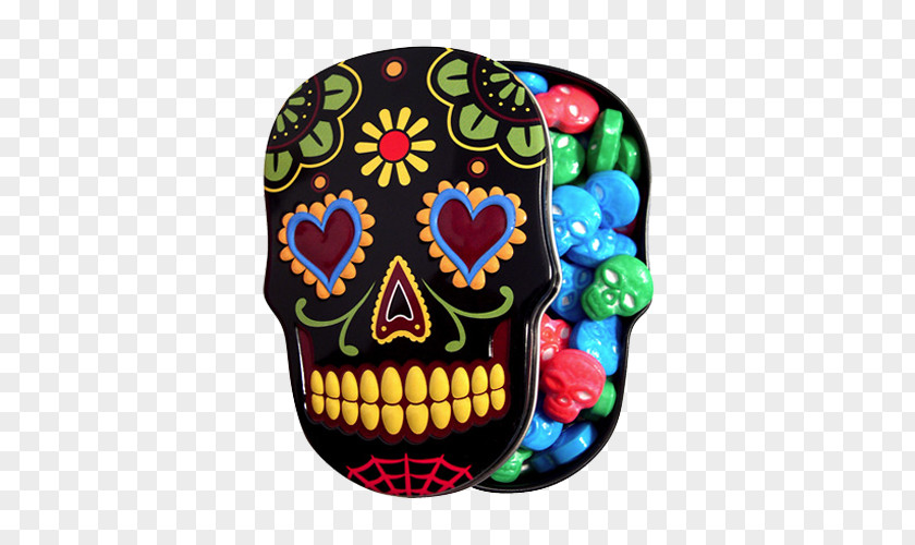 Sugar Skulls Calavera Candy Corn Fudge Cake PNG