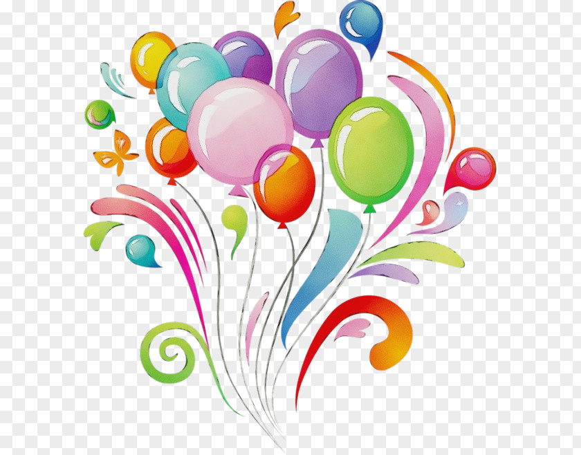 Transparent Balloon Large Background Happy Birthday PNG