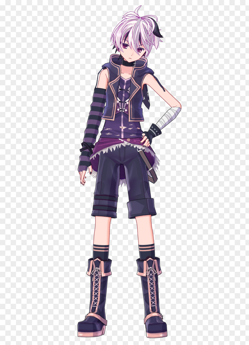 V Flower Vocaloid Tomboy Character Drawing PNG