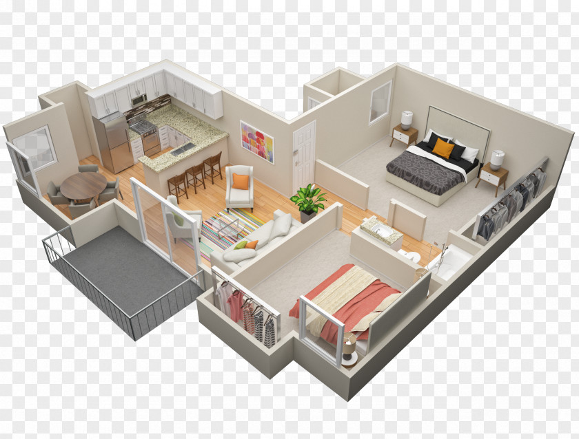 Apartment Complex San Dimas Floor Plan Bedroom Square Foot PNG