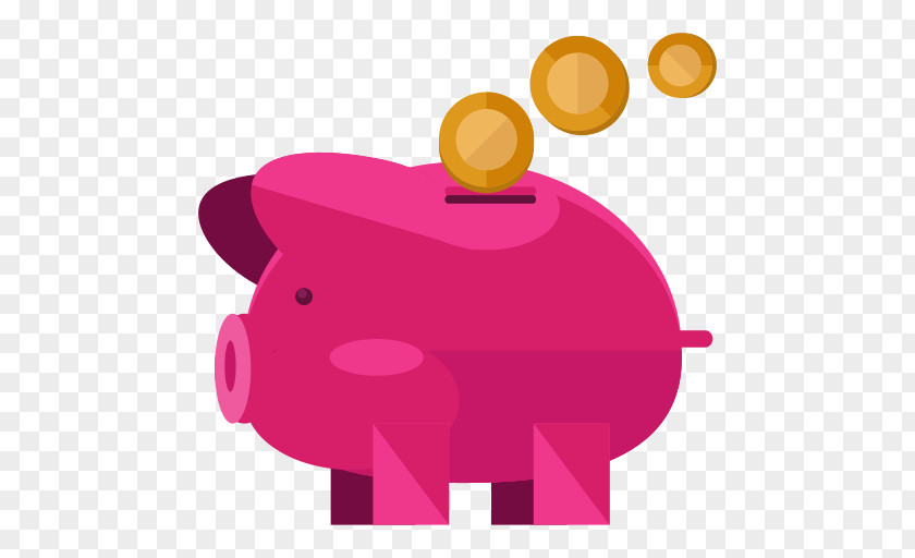 Bank Piggy Coin PNG