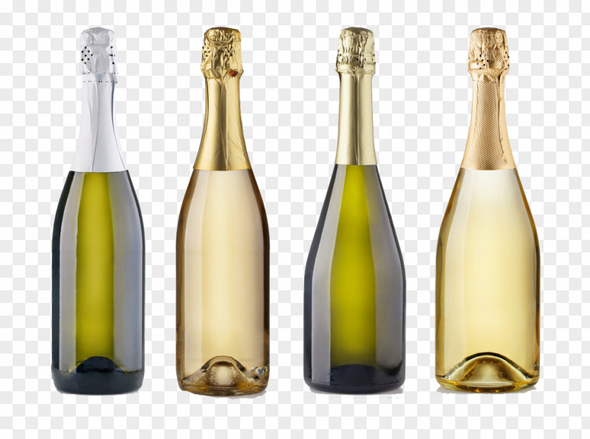 Champagne Wine Sparkling Beer Bottle PNG