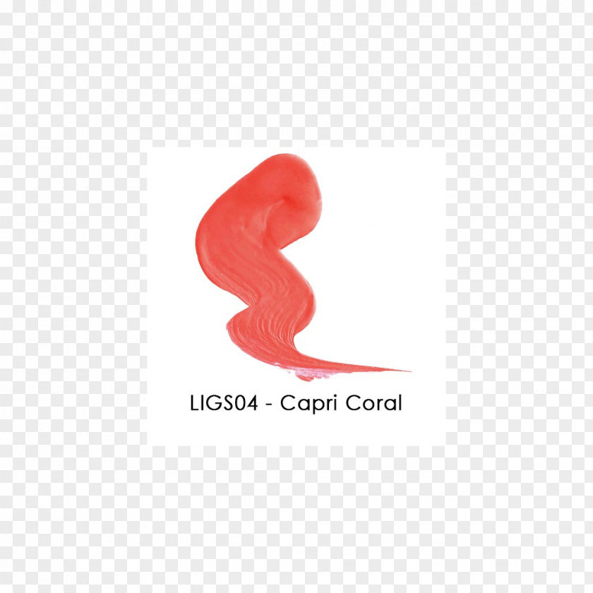 Coral Beauty Lipstick Logo Lacquer Font PNG