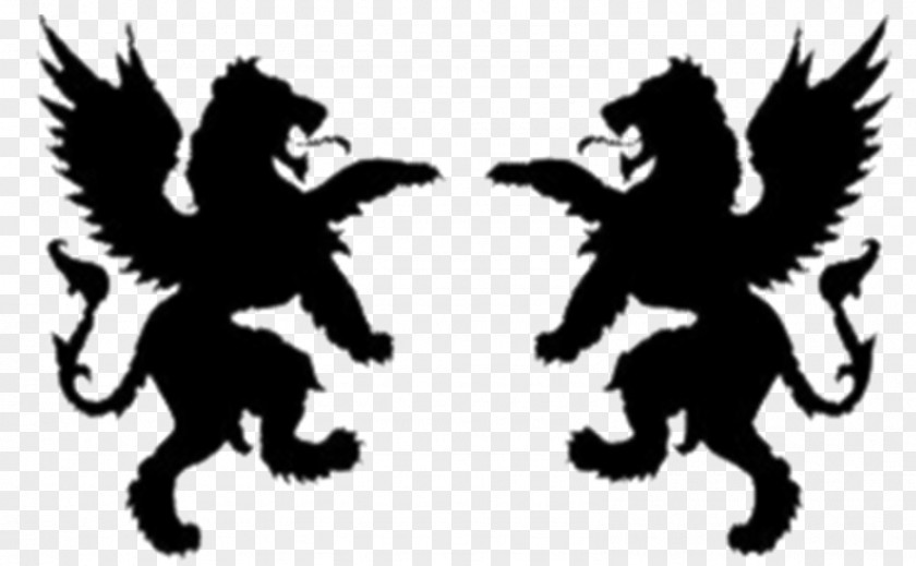Dragon Carnivora Horse Logo Silhouette PNG