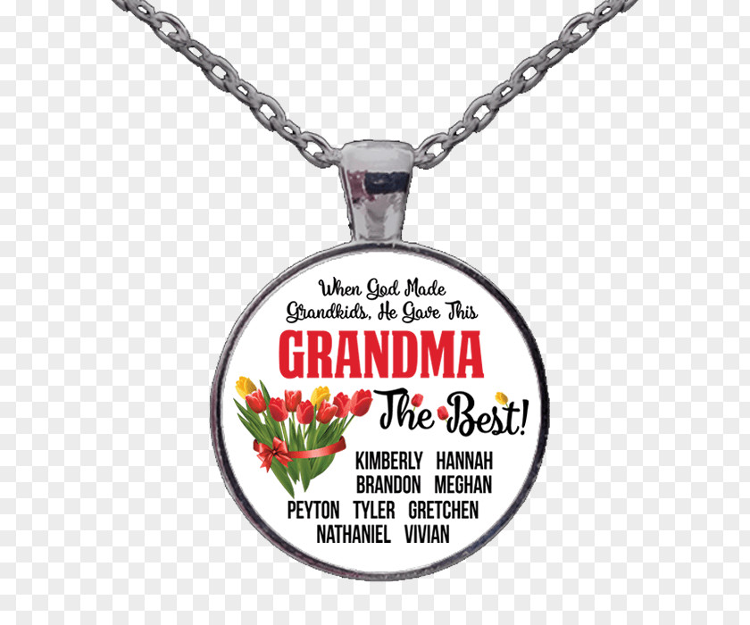 Grandmother Jewelry Necklace Locket Jewellery Hoodie Grandparent PNG