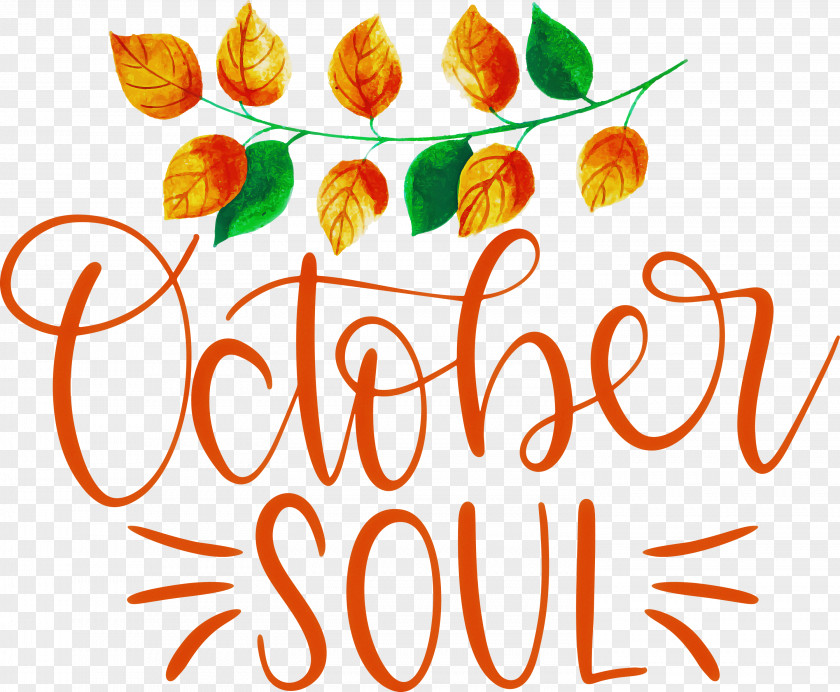 October Soul October PNG